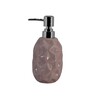 Modern Brown Ceramic Soap Dispenser