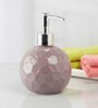 Modern Brown Ceramic Soap Dispenser