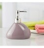 Modern Brown Ceramic Soap Dispenser