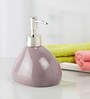 Modern Brown Ceramic Soap Dispenser