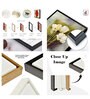 Modern Canvas Art Painting Canvas Abstract Geometric Black and Gold Triangle Combination Picture