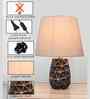 Modern Ceramic Base Bedside Table Lamp