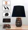 Modern Ceramic Base Bedside Table Lamp