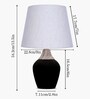 Modern Ceramic Table Lamp with Fabric Shade