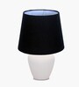 Modern Ceramic Table Lamp with Fabric Shade