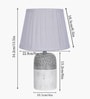 Modern Ceramic Table Lamp with Fabric Shade