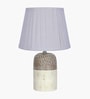 Modern Ceramic Table Lamp with Fabric Shade