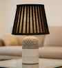 Modern Ceramic Table Lamp with Fabric Shade