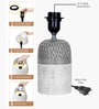 Modern Ceramic Table Lamp with Fabric Shade