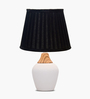 Modern Ceramic Table Lamp with Fabric Shade