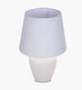 Modern Ceramic Table Lamp with Fabric Shade