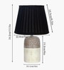 Modern Ceramic Table Lamp with Fabric Shade