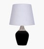 Modern Ceramic Table Lamp with Fabric Shade