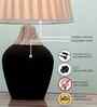 Modern Ceramic Table Lamp with Fabric Shade