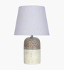 Modern Ceramic Table Lamp with Fabric Shade