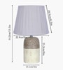 Modern Ceramic Table Lamp with Fabric Shade