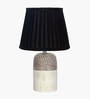 Modern Ceramic Table Lamp with Fabric Shade
