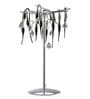 Modern Chrome Crystal Table Lamp
