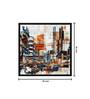Modern City View Art Canvas Art Print