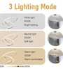 Modern Contemporary Spiral LED 3 Ring Chandelier   Adjustable Height with 3 Color Lighting Modes