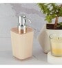 Modern Cream Acrylic Soap Dispenser