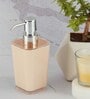 Modern Cream Acrylic Soap Dispenser