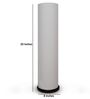 Modern Cream Cylinder Floor Lamp   Stylish Lighting for Living Room & Bedroom