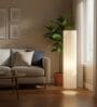 Modern Cream Cylinder Floor Lamp   Stylish Lighting for Living Room & Bedroom