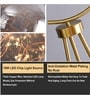 Modern Crystal Globe Tripod Floor Lamp with Golden Finish Modern Crystal Globe Tripod Floor Lamp with Golden Finish
