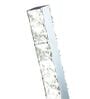 Modern Crystal LED Wall Light   Sleek Vertical Decorative Wall Sconce with Chrome Finish