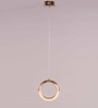 Modern Crystal Ring Pendant Light