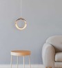 Modern Crystal Ring Pendant Light