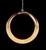 Modern Crystal Ring Pendant Light