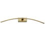 Modern Curved Antique Brass 25-Inch 18 Watt LED Picture Light (Warm White)