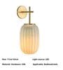 Modern Cylinder Wall Sconce (White)