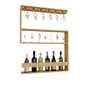 Modern Design Backlit MDF Bar Wall Shelf