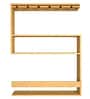 Modern Design Backlit MDF Bar Wall Shelf