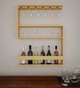 Modern Design Backlit MDF Bar Wall Shelf