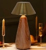 Modern Dimmable Rechargeable LED Table Lamp in Metal & Wood