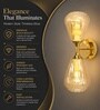 Modern Double Glass Wall Sconce