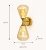 Modern Double Glass Wall Sconce