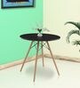 Modern Eames Round Coffee Table in Black Colour