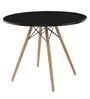 Modern Eames Round Coffee Table in Black Colour
