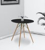Modern Eames Round Coffee Table in Black Colour