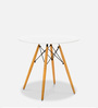 Modern Eames Round Coffee Table in White Colour