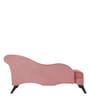 Modern Fabric Chaise Lounger in Pink Colour