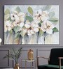 Modern Fleurs Multicolor Canvas Unframed Floral Art Print