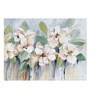 Modern Fleurs Multicolor Canvas Unframed Floral Art Print