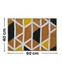 Ochre Modern Geometric Non-Slip Bath Mat (40x60 CM)