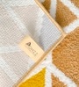 Ochre Modern Geometric Non-Slip Bath Mat (40x60 CM)